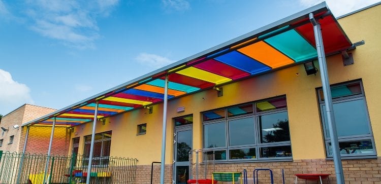 Ysgol Bro Teifi School Canopy