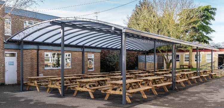 Claremont High School Dining Shelter