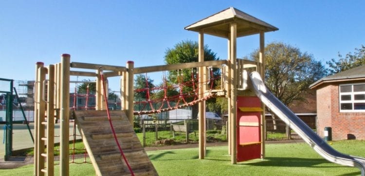 Primary School Wooden Playground Equipment