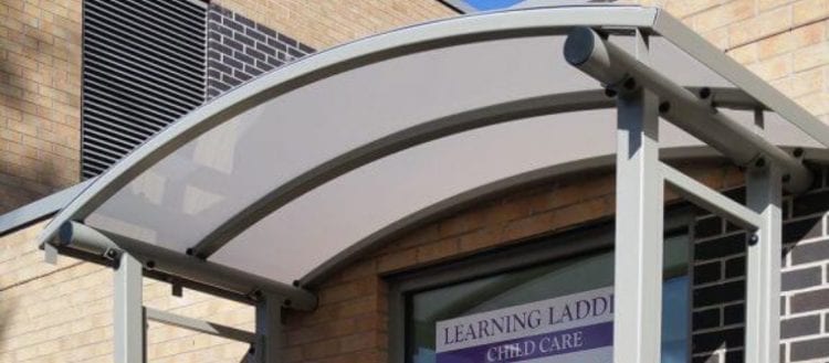 Abbey Primary School Entrance Canopy