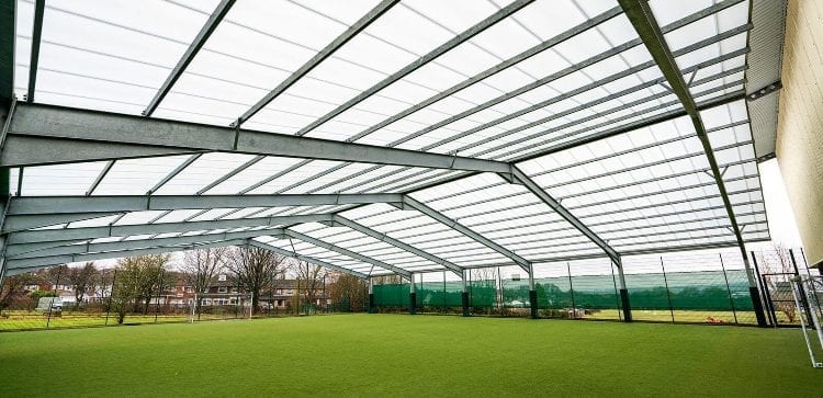 Covered MUGA at The Brier School