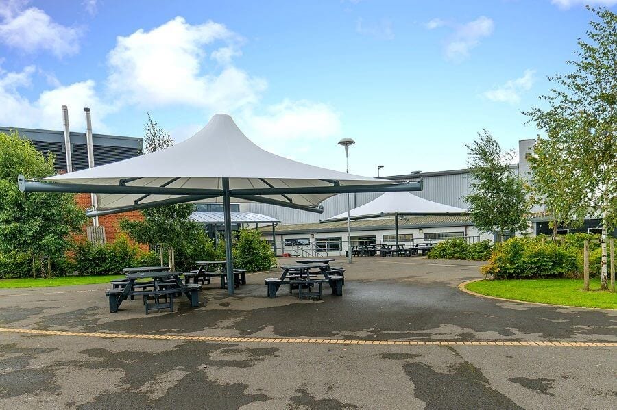 St Lawrence School Umbrella Canopy