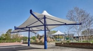 The Willow School Umbrella Canopies