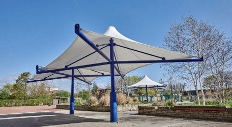 The Willow School Umbrella Canopies