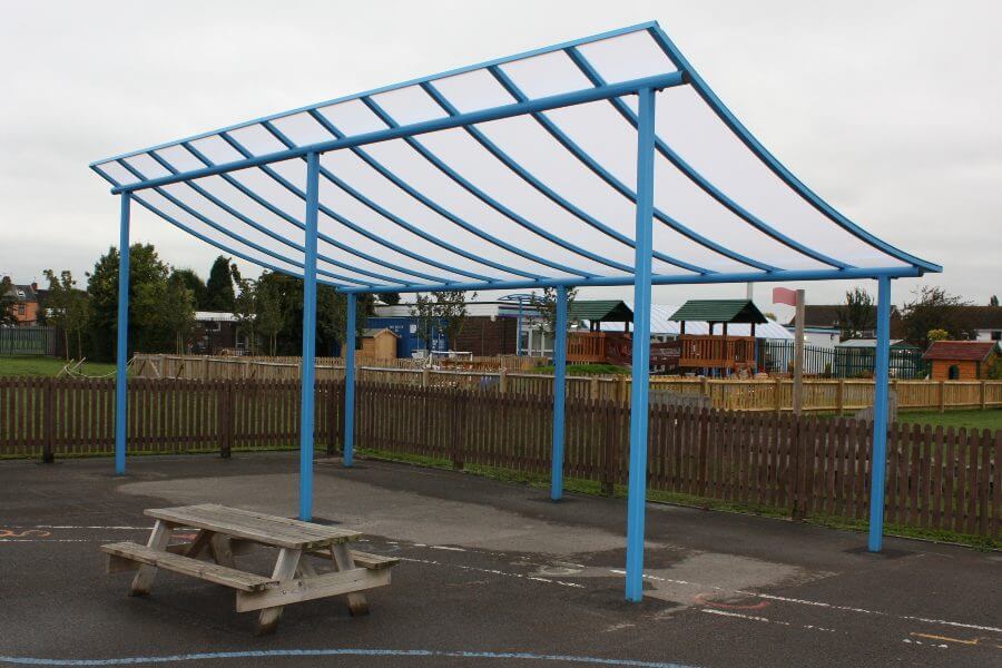 Blue Wave Roof Canopy