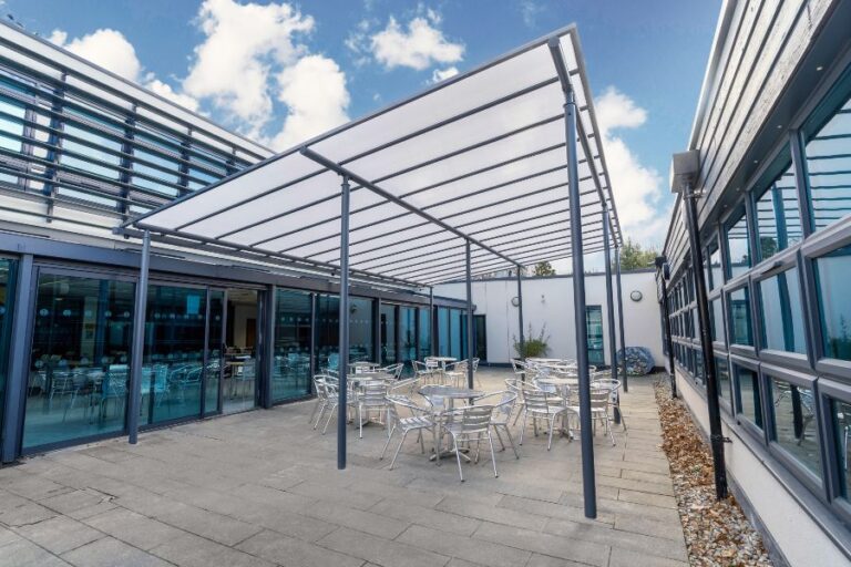 carmel college dining canopy