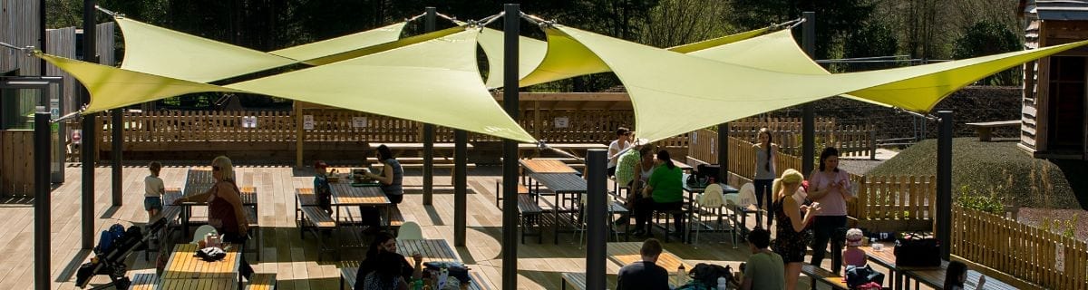 Canopy we designed for Chobham Adventure Farm