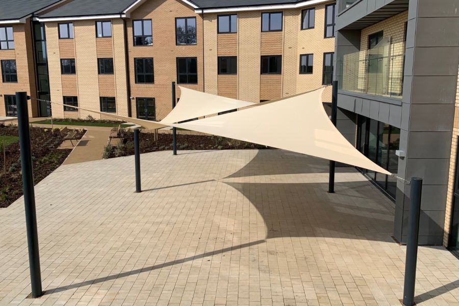 De Wint Court - Shade Sails.