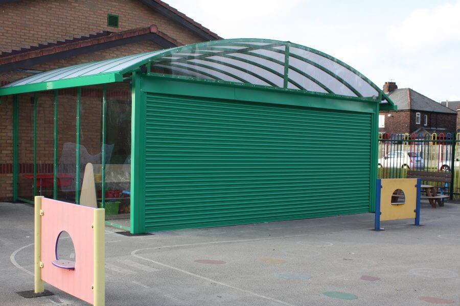 Ditton Primary School Enclosed Canopy