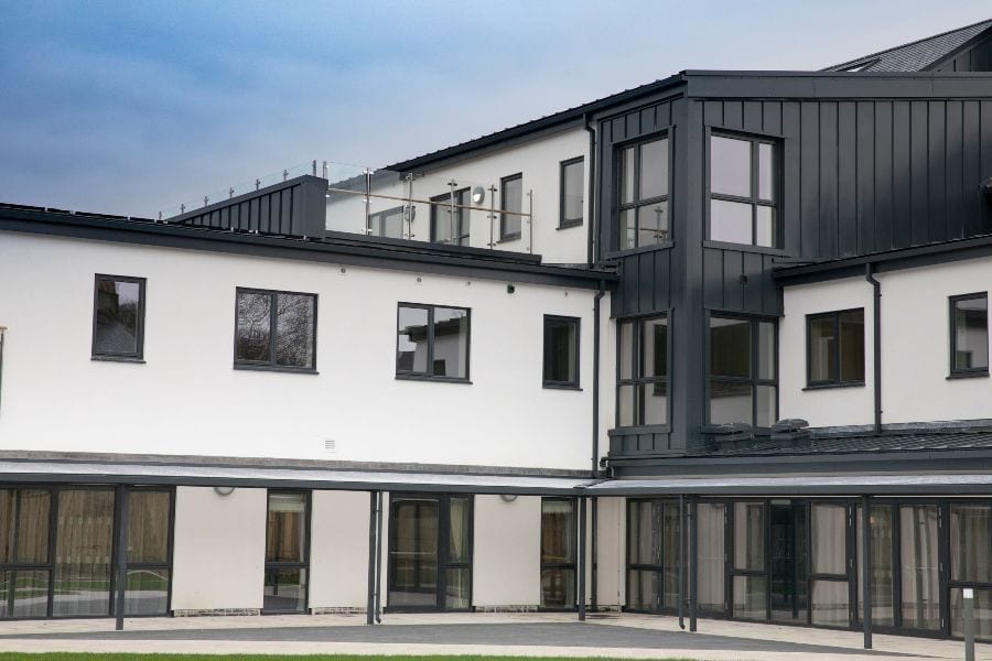 Shelter we fitted at Hafod Y Gest Care Home