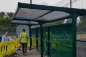 Haughmond FC Spectator Stand