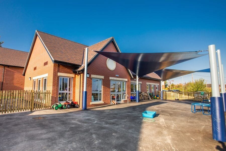 Malpas Alport School Playground Shade Sails