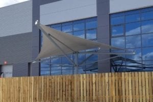 Sail we designed for Royal Mail Cheshire