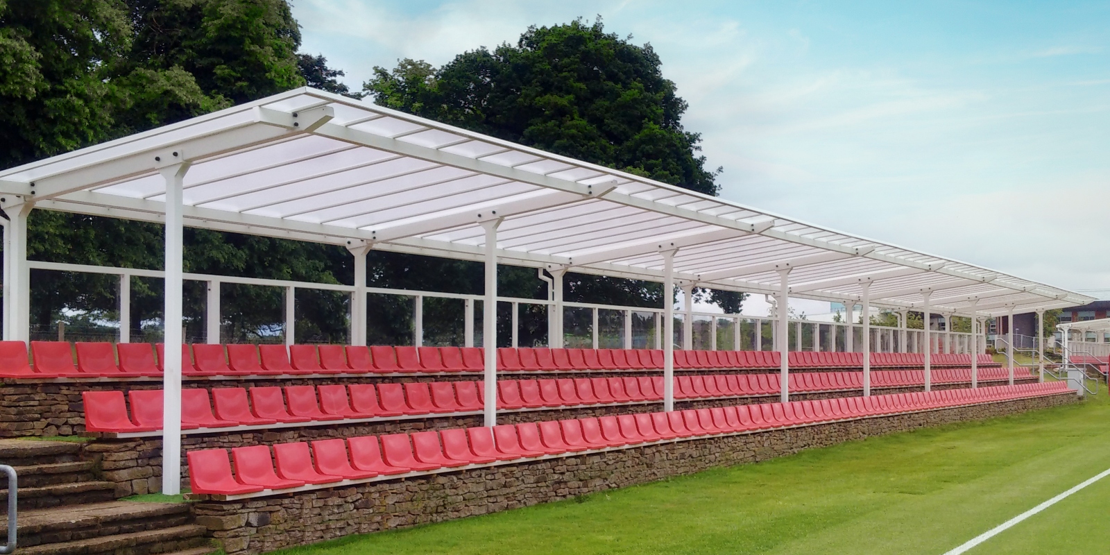 st georges park spectator canopy