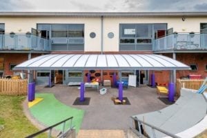St Sidwells School Playground Canopy