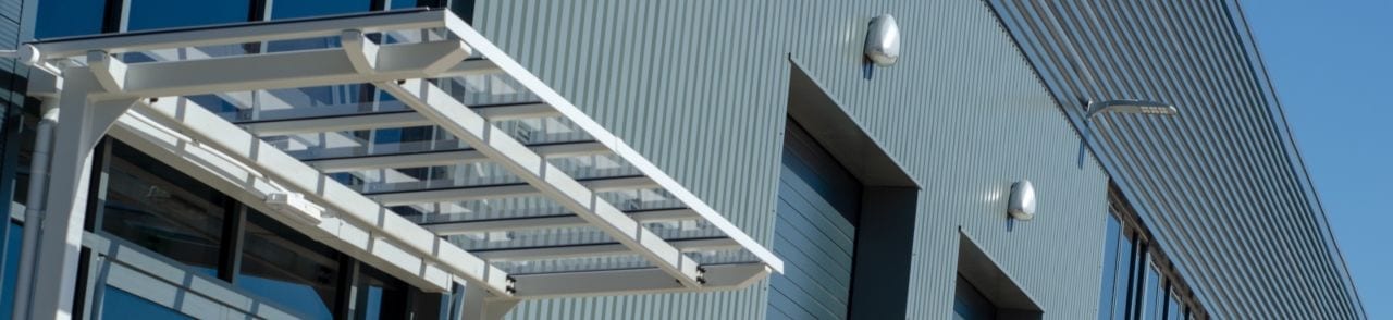Crown Industrial Estate Entrance Canopy
