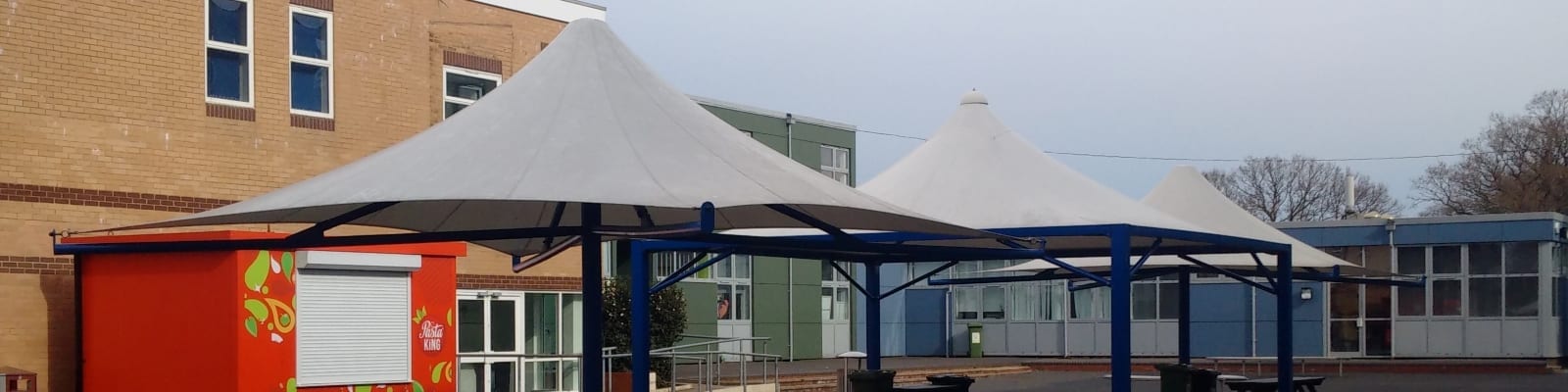 Lighthall School Fabric Canopies