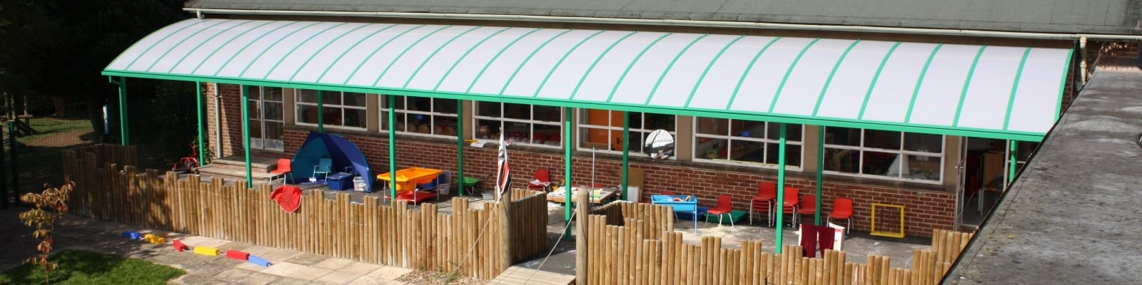 Ludlow Infant School Green Canopy