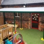 Straight Roof Canopy