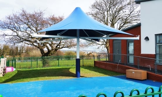 Umbrella Tensile Fabric Canopy