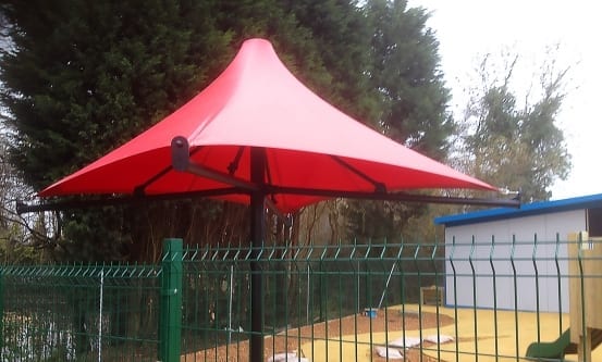 Umbrella Tensile Fabric Canopy