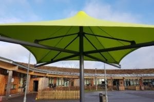 Canopy we fitted at Woodlands Primary School