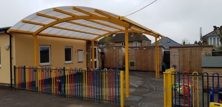 Ethelbert Primary School Canopy