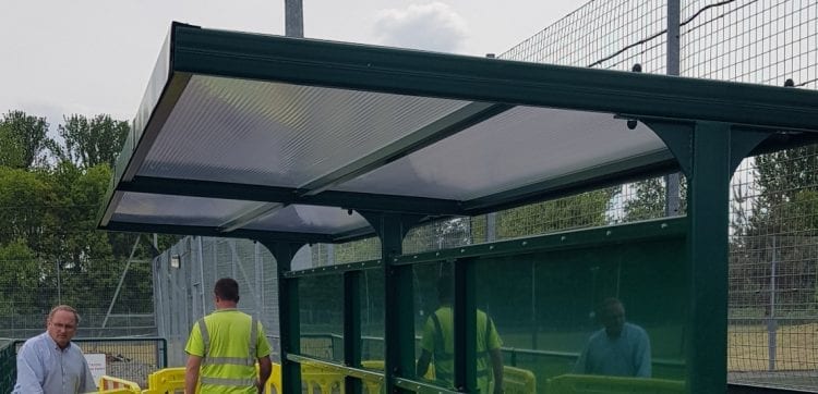 Haughmond Football Club Shelter