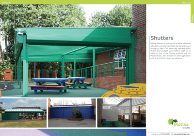 A&S Landscape Motiva Shutters Brochure A&S Landscape Motiva Shutters Brochure