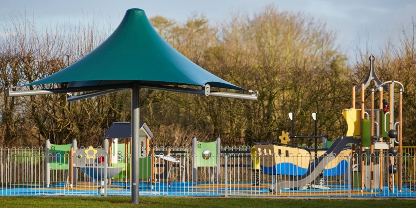 Canopy we fitted at Ashcott Playing Fields