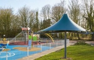 Ashcott Playing Fields Umbrella Canopy