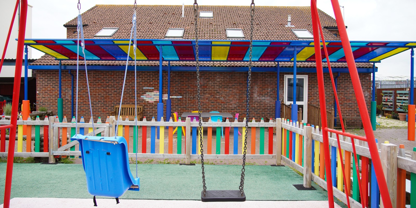 Colourful Roof Canopy