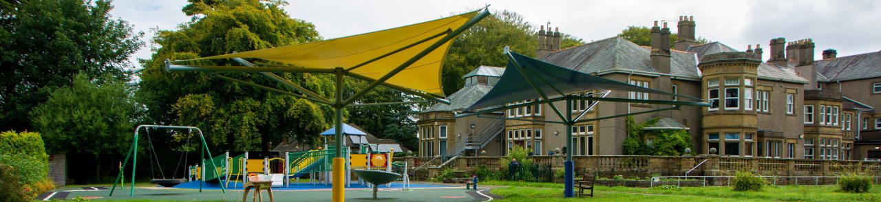 Bleasdale School Fabric Play Area Canopies