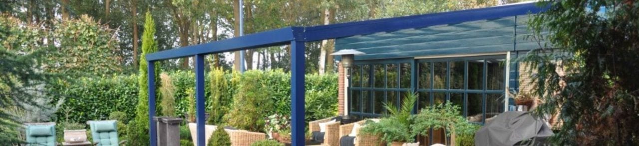 Garden Centre Straight Roof Canopy