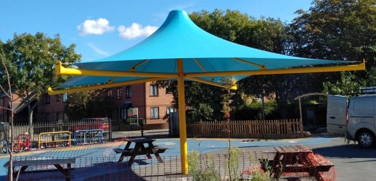 Westmeads Infants School Umbrella Canopy