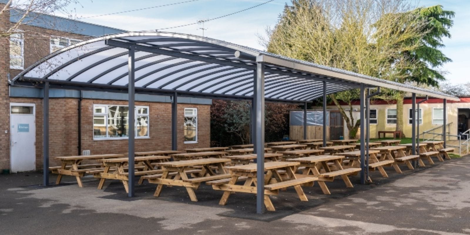 School Shelter Primary & Secondary School Canopy A&S Landscape