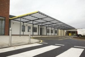 Bespoke Canopy at Ashmount School