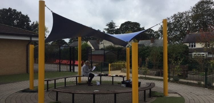 Hasland Junior School Shade Sail