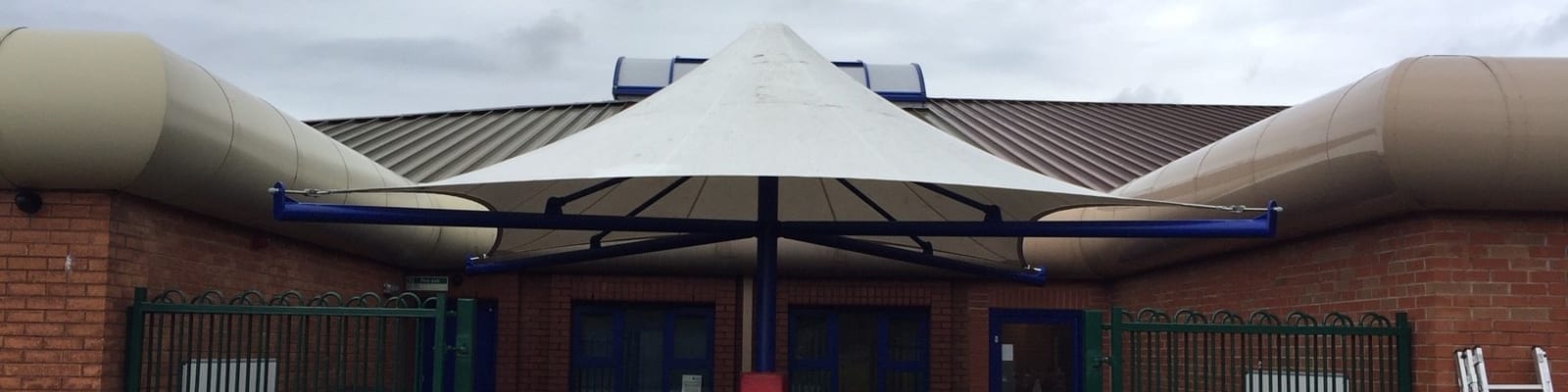 St Oswalds RC Primary School Umbrella Canopy