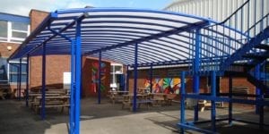 Brownhills School Dining Shelter