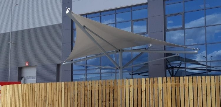 Royal Mail Warrington Shade Sail