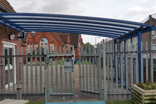 Shelter installed at Reddal Hill School