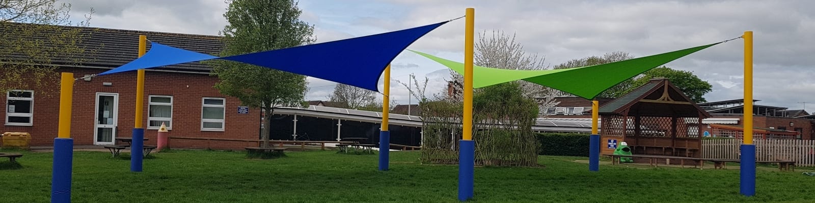 Wistaston Church Lane Academy Fabric Canopies