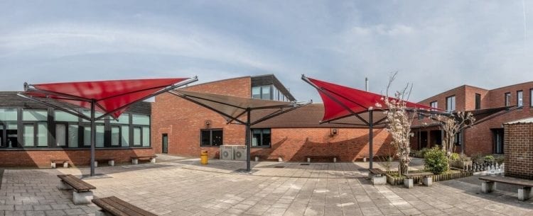 Aldersley High School Shade Sails