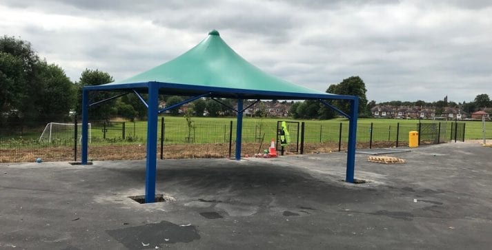 Bemrose Primary School Tepee Canopy