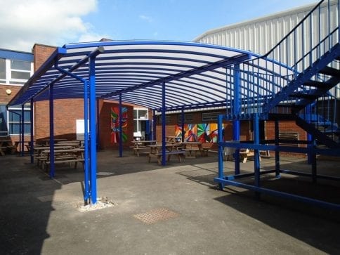 Brownhills School Dining Shelter