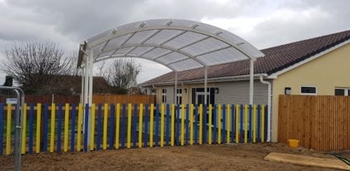 Cann Hall Primary School Canopy