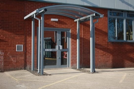 Coleg Cambria Entrance Canopy