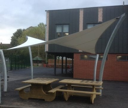 Dunstall Hill School Shade Sail