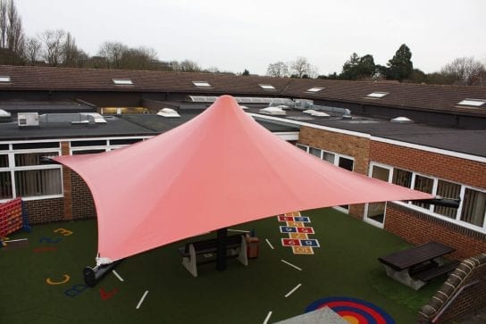 Friars Academy Umbrella Canopy